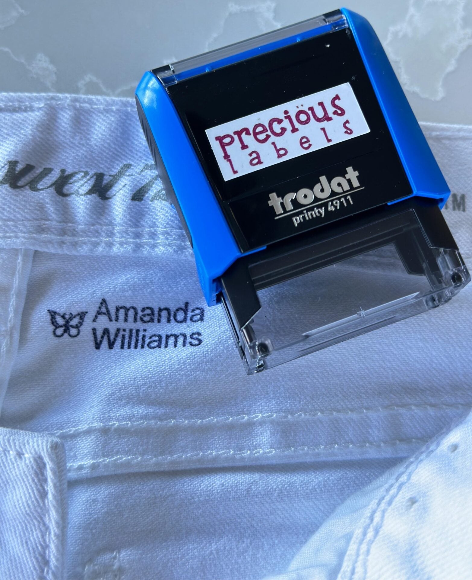 Clothing Name Stamps NZ image 1