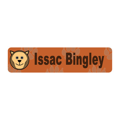 Large StickOnTags- Essential Bundle (75 labels)-Clothing Labels - Classic, Lion image