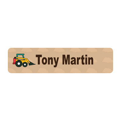 Large StickOnTags- Essential Bundle (75 labels)-Clothing Labels - Classic, Digger image