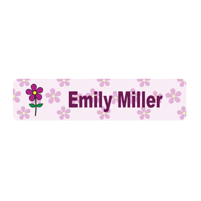 Large StickOnTags- Essential Bundle (75 labels)-Clothing Labels - Classic, Flower image