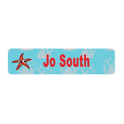 Sew On Labels-Large (45 labels)-Clothing Labels - Classic, Starfish image