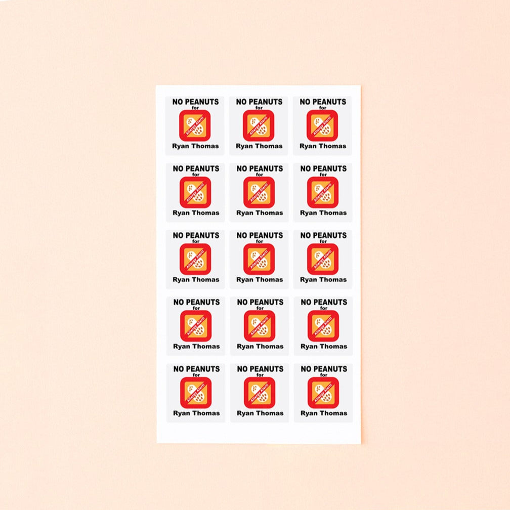 Allergy Label Bundle
