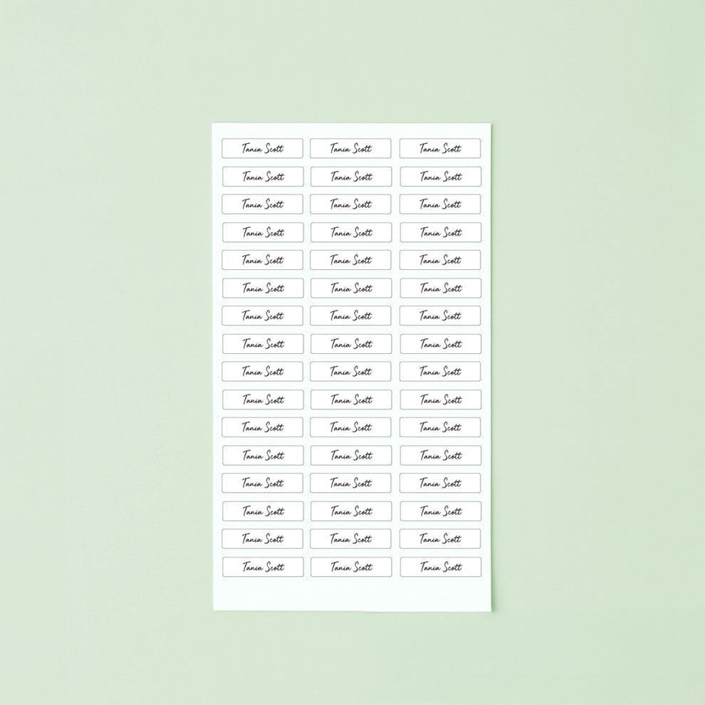 Blank Name Stickers For Boxes/Bottles – Precious Labels NZ
