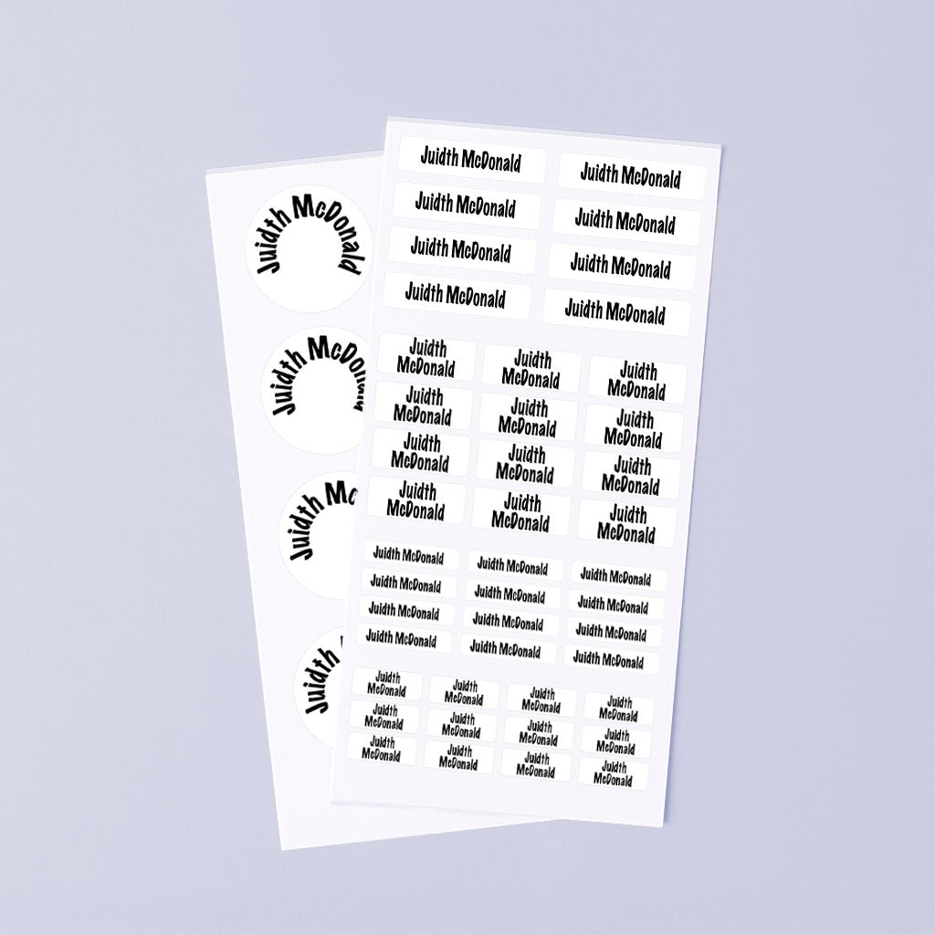 Essential Rest Home Bundle (63 Labels)
