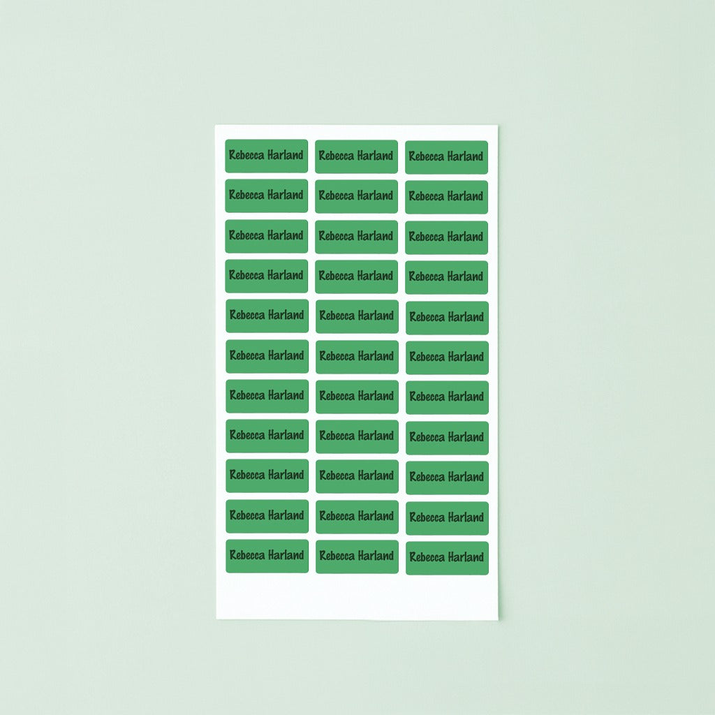 Iron On Clothing Labels