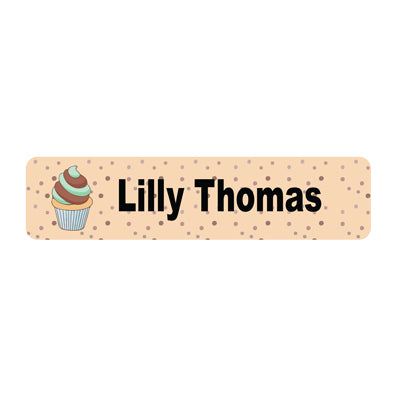 Sew On Labels-Large (45 labels)-Clothing Labels - Classic, Cupcake image
