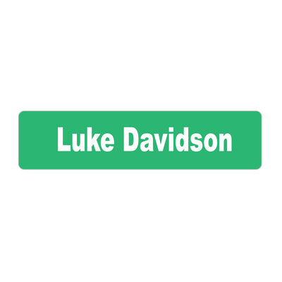 Sew On Labels-Large (45 labels)-Clothing Labels - Classic, 4Green image
