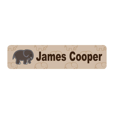 Large StickOnTags- Essential Bundle (75 labels)-Clothing Labels - Classic, Elephant image