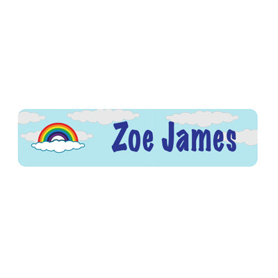 Baby Starter Label Bundle (37 labels) - Urban, Rainbow image