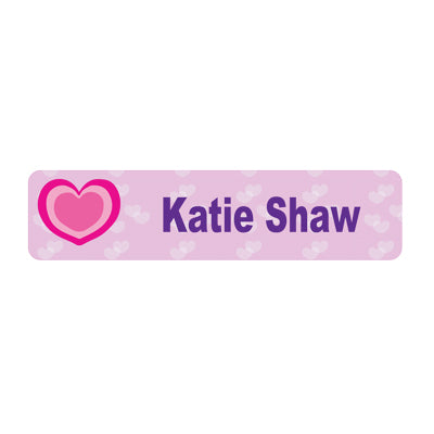 Large StickOnTags- Essential Bundle (75 labels)-Clothing Labels - Classic, Heart image