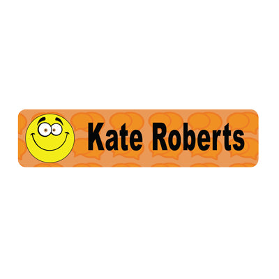 Sew On Labels-Large (45 labels)-Clothing Labels - Classic, Smile1 image